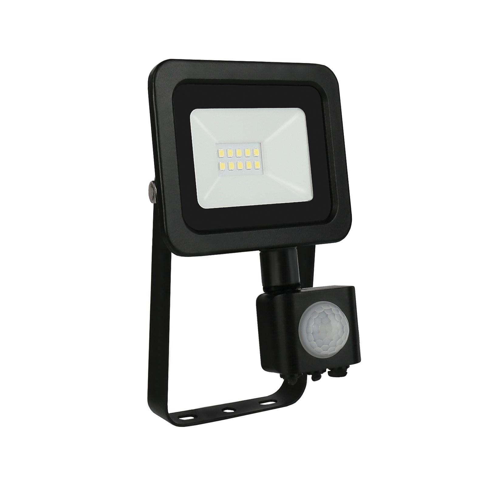 NOCTIS LUX 2 SMD 230V 10W IP44 NW black with sensor